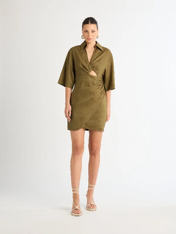 Mini dresses with high - low hems for a modern twist BOARDWALK MINI DRESS