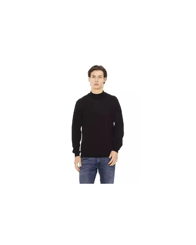 Baldinini Monogram Turtleneck Sweater S Men