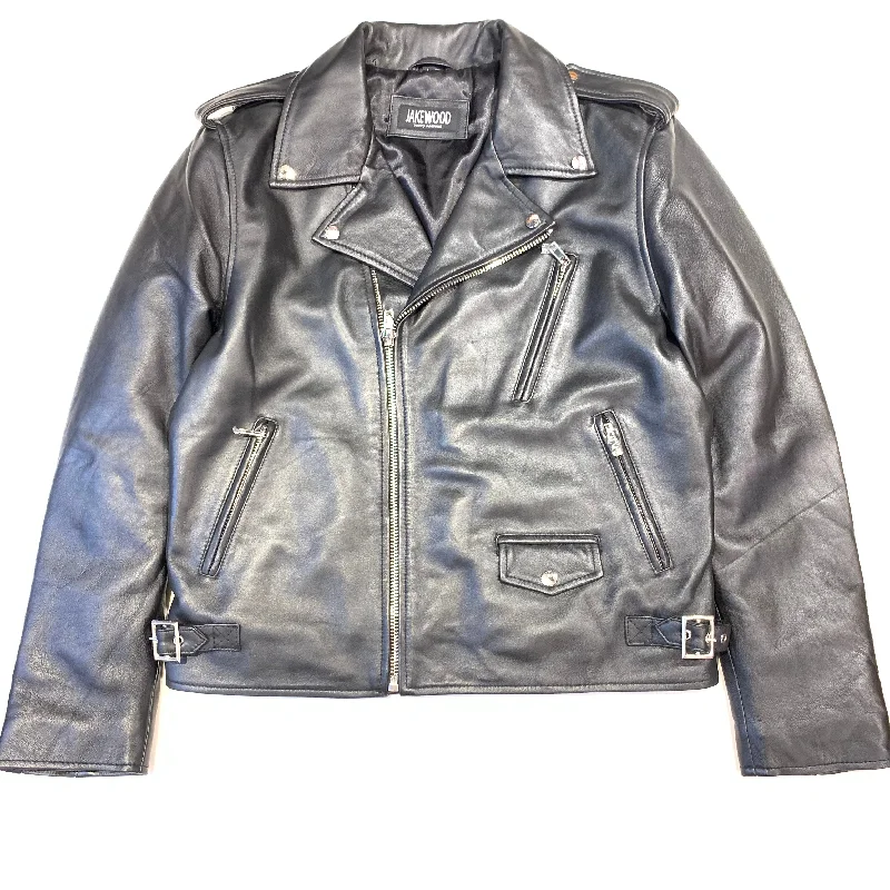 Jakewood Classic Black Biker Jacket