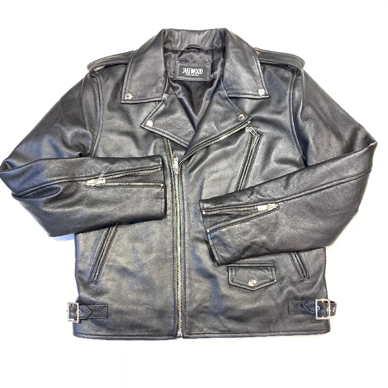 Jakewood Classic Black Biker Jacket