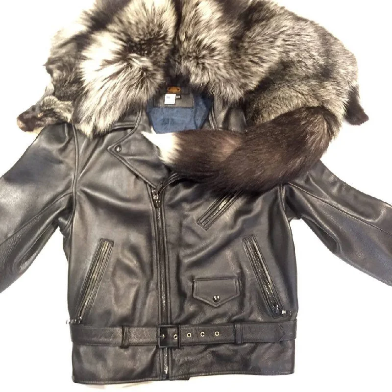 Jakewood Silver Fox Biker Jacket