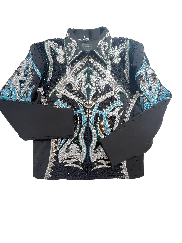 Kashani Blue Pharaoh Hyper Crystal Jacket