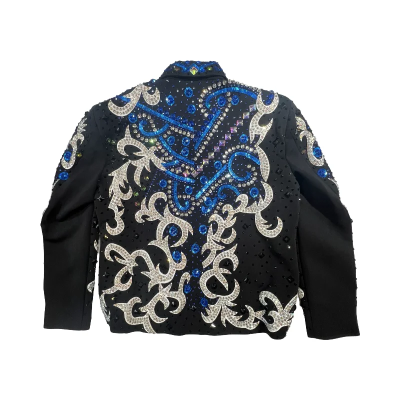 Kashani Blue Two Tone Hyper Crystal Jacket