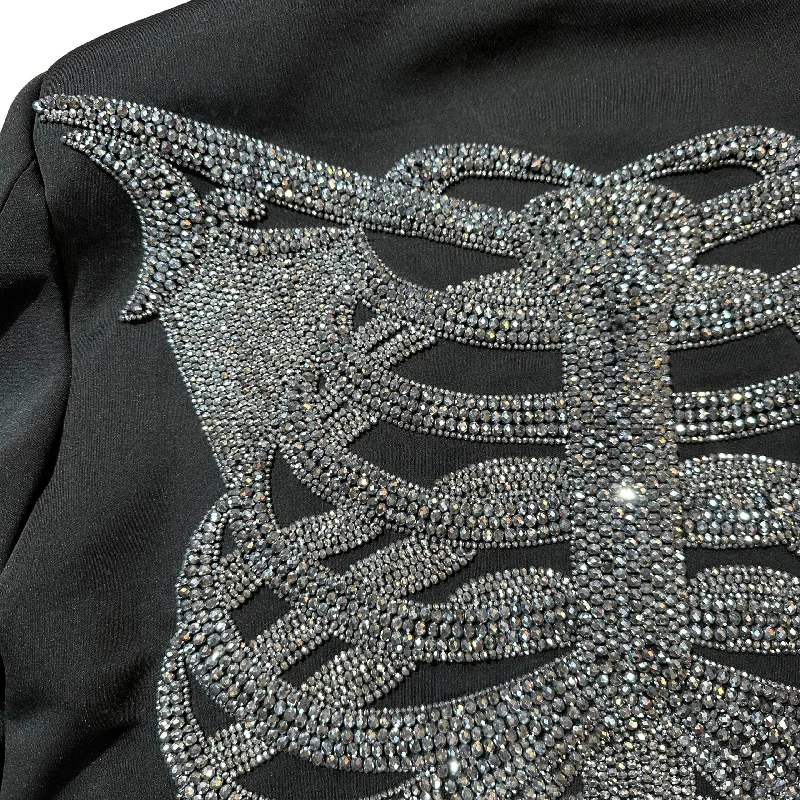 Kashani Skeleton Hyper Crystal Studded Jacket