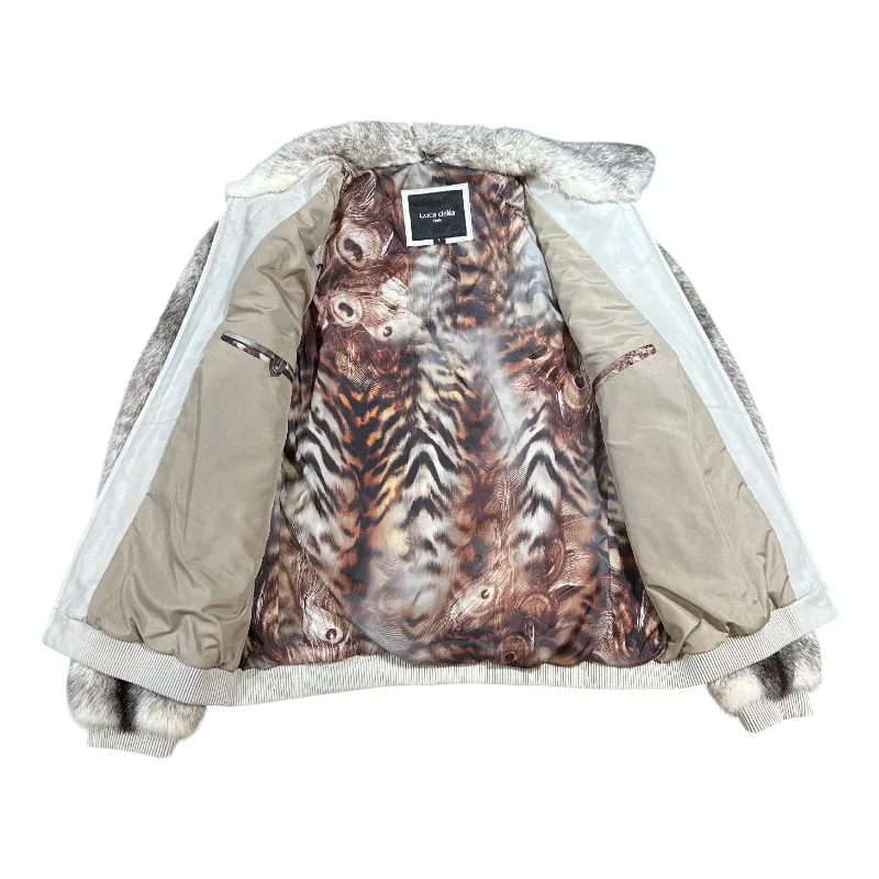 Luca Della All Natural Mink Fur Bomber Jacket