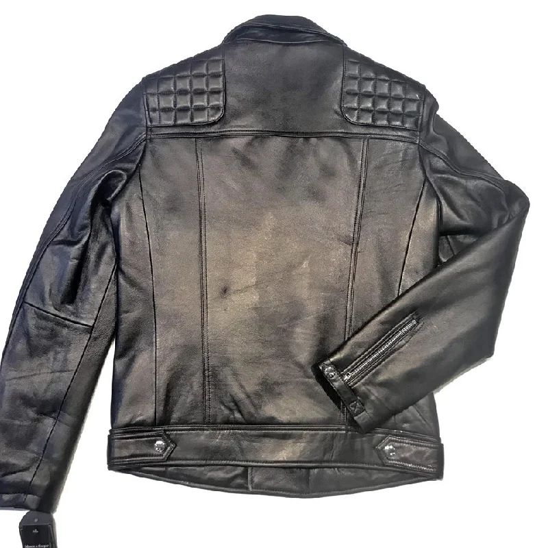 Mason & Cooper Black Astor Biker Jacket