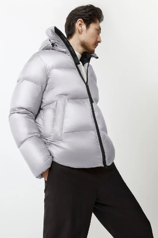 Mens Crofton Puffer Black Label - Silverbirch