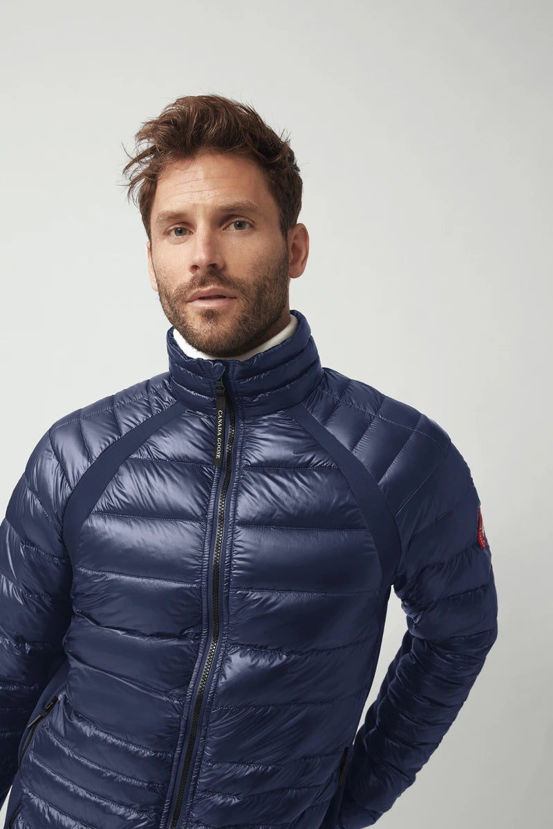 Mens HyBridge Lite Tech Down Jacket - Atlantic Navy