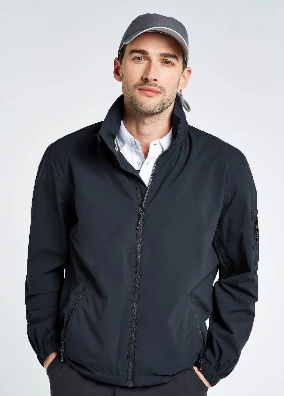 Croatia Men's Fleece-lined Crew Jacket - Graphite