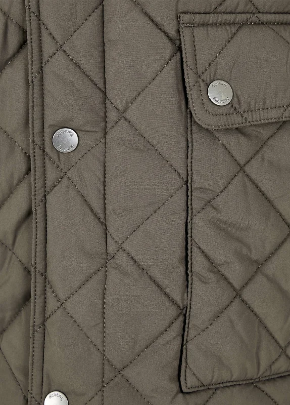 Adare Quilted Jacket - Smoke