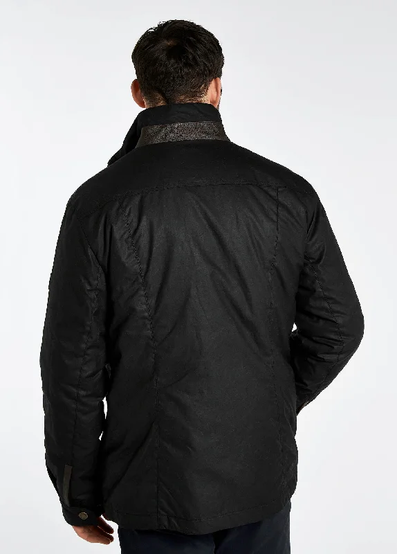 Carrickfergus Waxed Jacket - Black