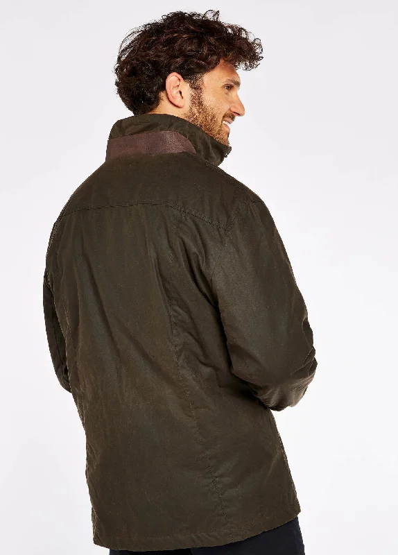 Carrickfergus Waxed Jacket - Olive