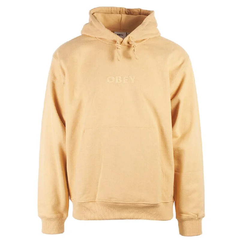 OBEY Men's Golden Harvest Bold Ideals Pull Over Hoodie