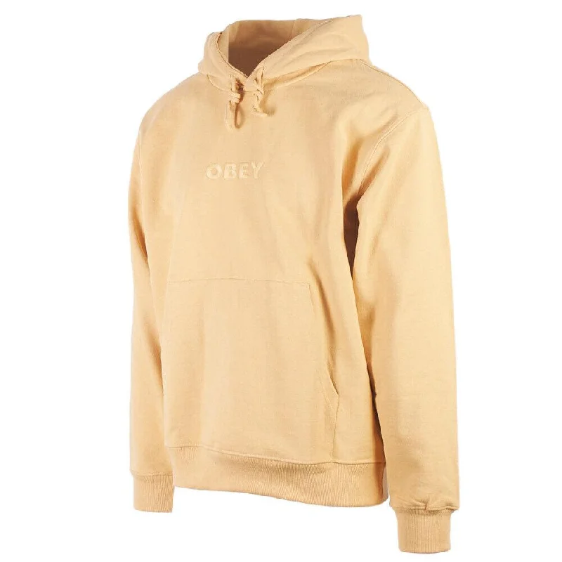 OBEY Men's Golden Harvest Bold Ideals Pull Over Hoodie