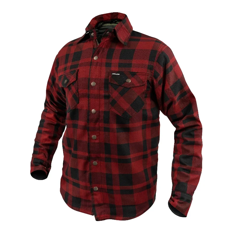 Argon Savage Flanno Jacket - Black / Red