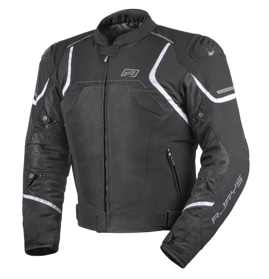 RJAYS PACE AIRFLOW JKT BLK/WHT (LG)