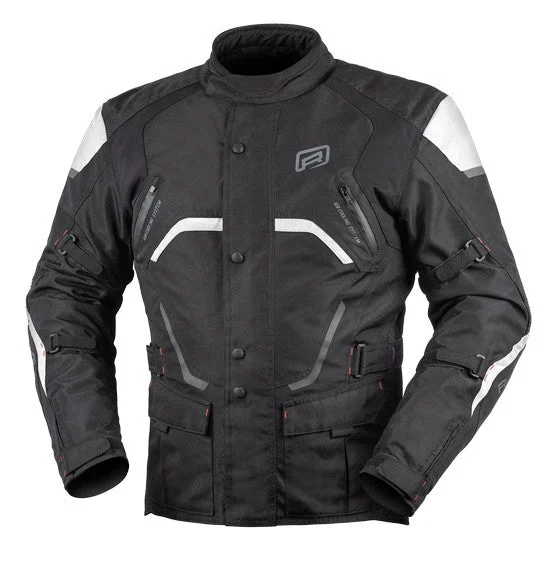 RJAYS VOYAGER 6 Jacket Blk/Wht - WP Touring