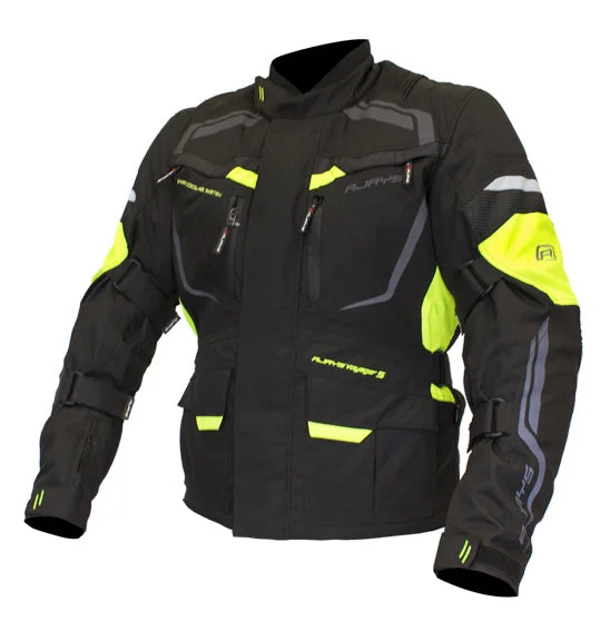 #RJAYS VOYAGER V JKT MENS BLK/HI VIZ (2XL)