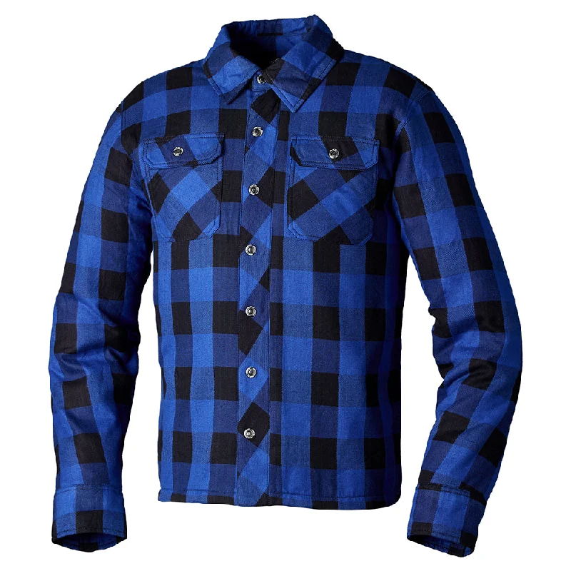 RST LUMBERJACK KEVLAR LINED CE TEXTILE SHIRT [BLUE]