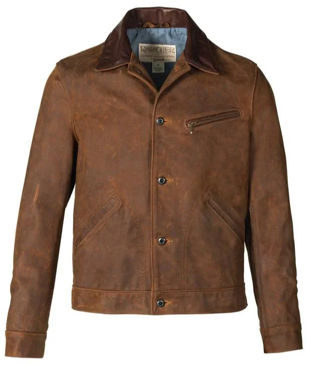 Schott Nubuck Cowhide Mechanic's Jacket