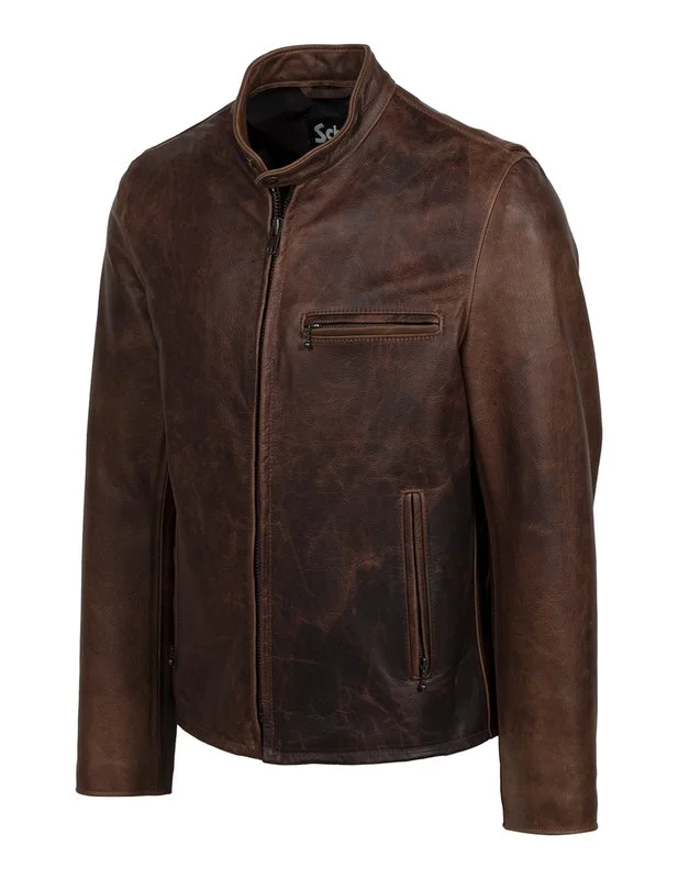 Schott Nyc Cafe Racer Jacket