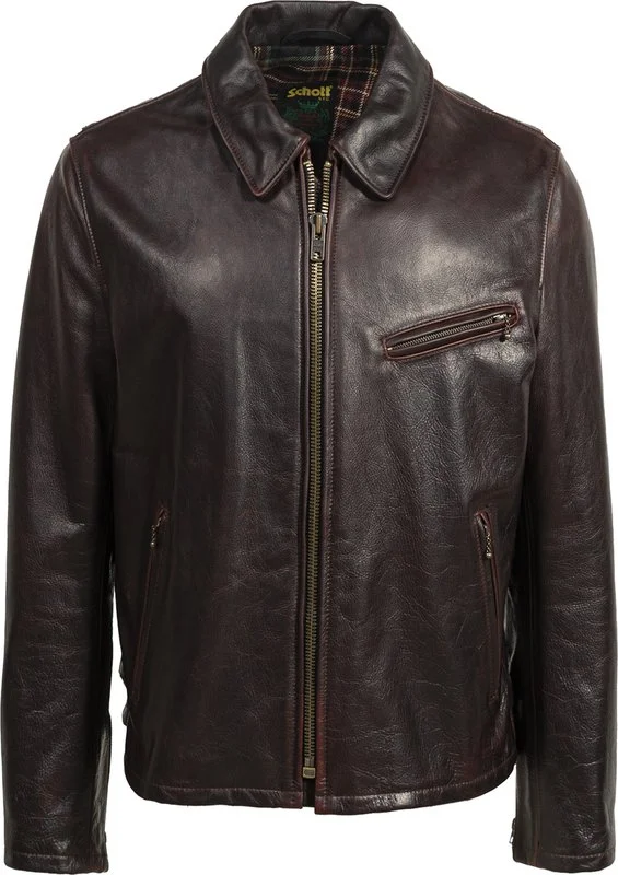 Schott Nyc Waxy Pullup Cowhide Jacket