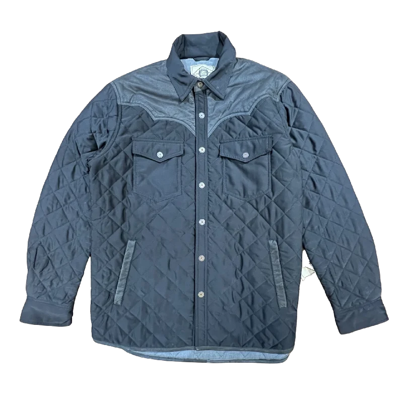 Scully Black Quilted Western Jacket