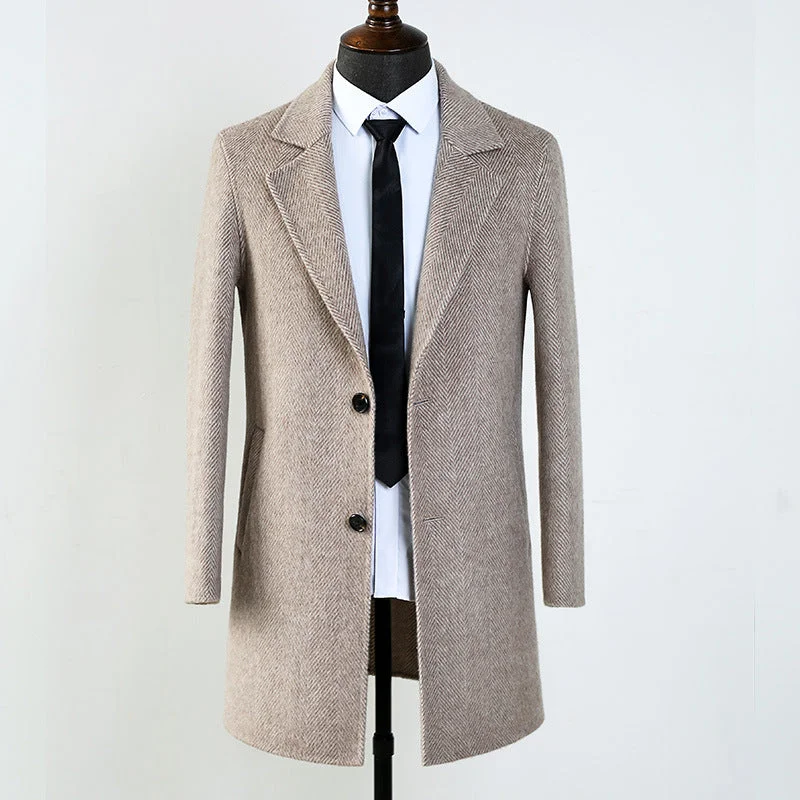 Top Double-Faced 80% Wool Coat