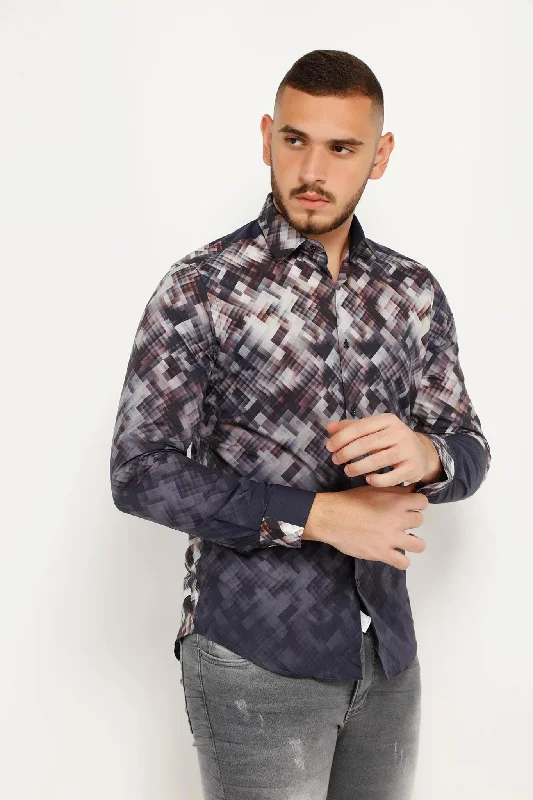 EM BLURRY MEN'S SHIRT