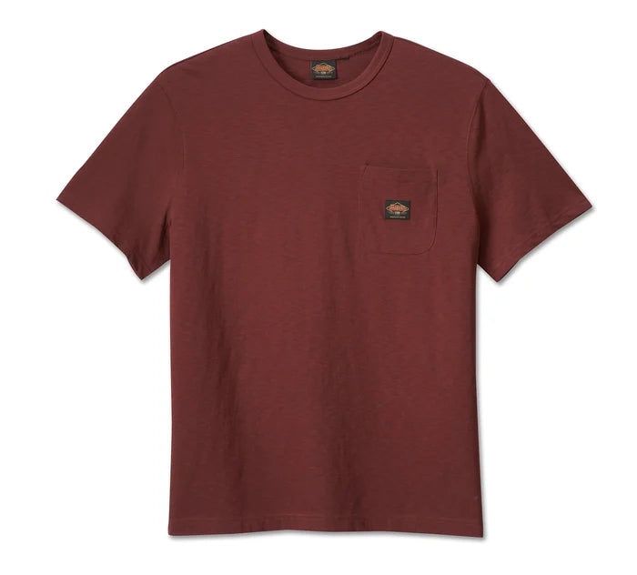 Men's 120th Anniversary Pocket Tee - Rum Raisin - 96567-23VM