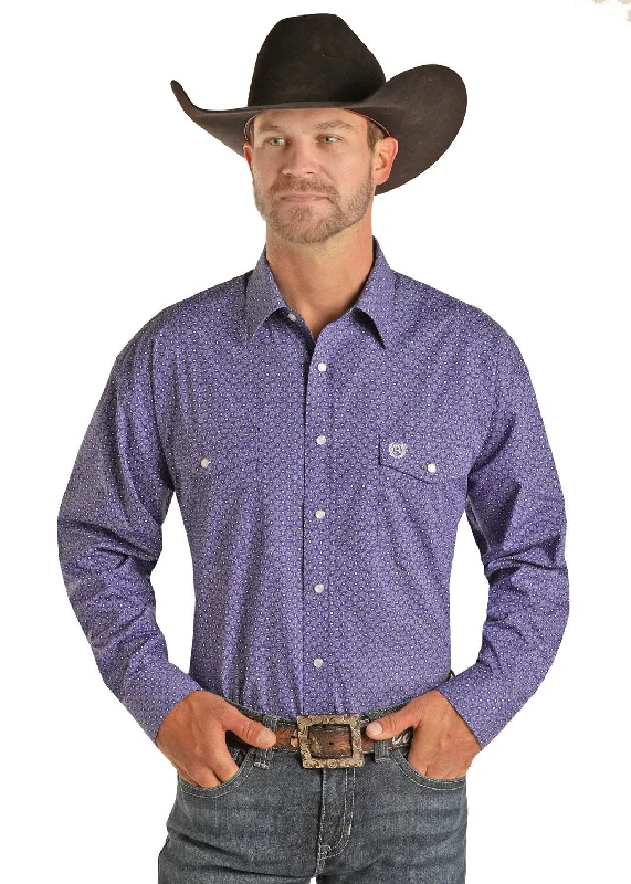 Panhandle Men's Geo Print Shirt