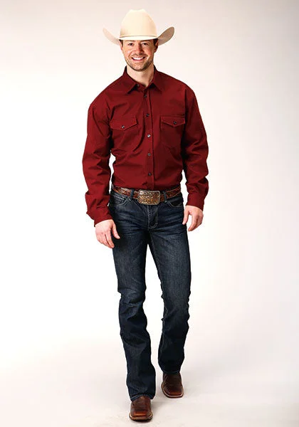 Roper Men's 100% Cotton Twill Shirt