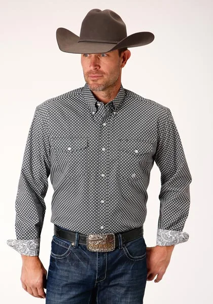 Roper Men's Diamond Star Geo Shirt