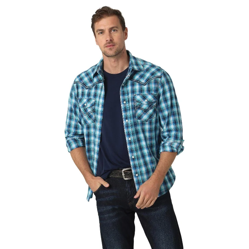 Wrangler Men's Rock 47 Plaid Shirt