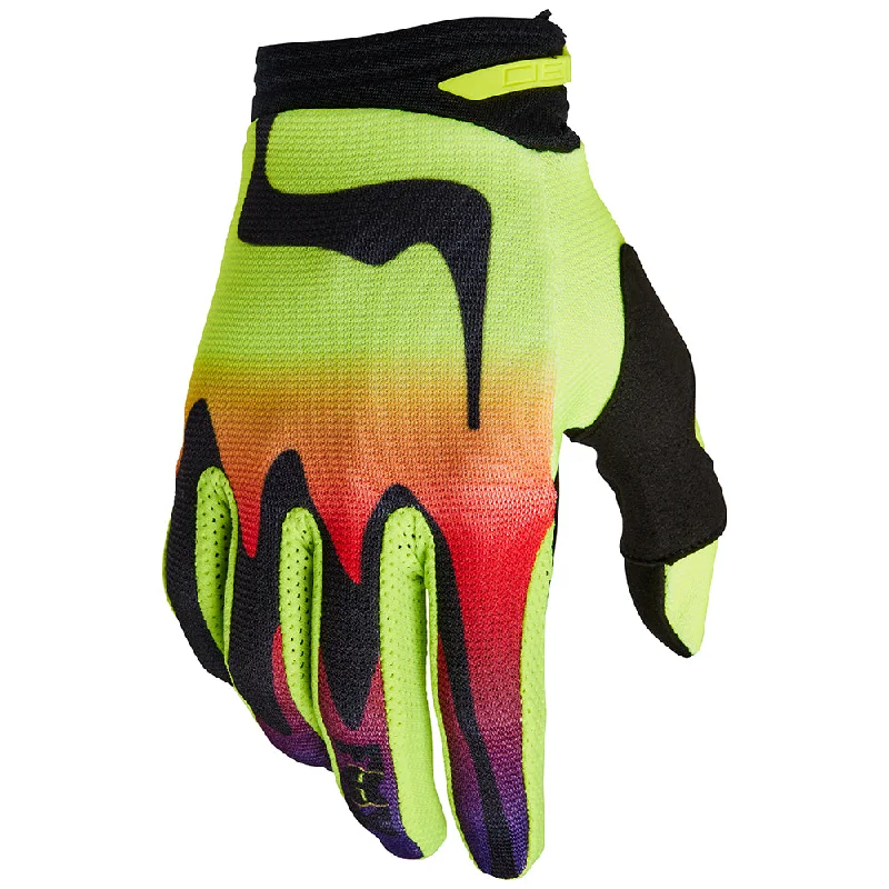 FOX 180 GLOVES KOZMIK [FLO YELLOW]