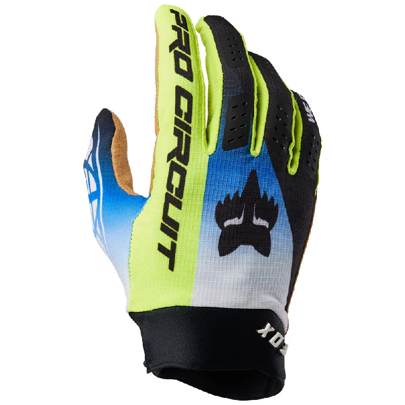 FOX PC FLEXAIR FOYL GLOVES [BLACK/WHITE]