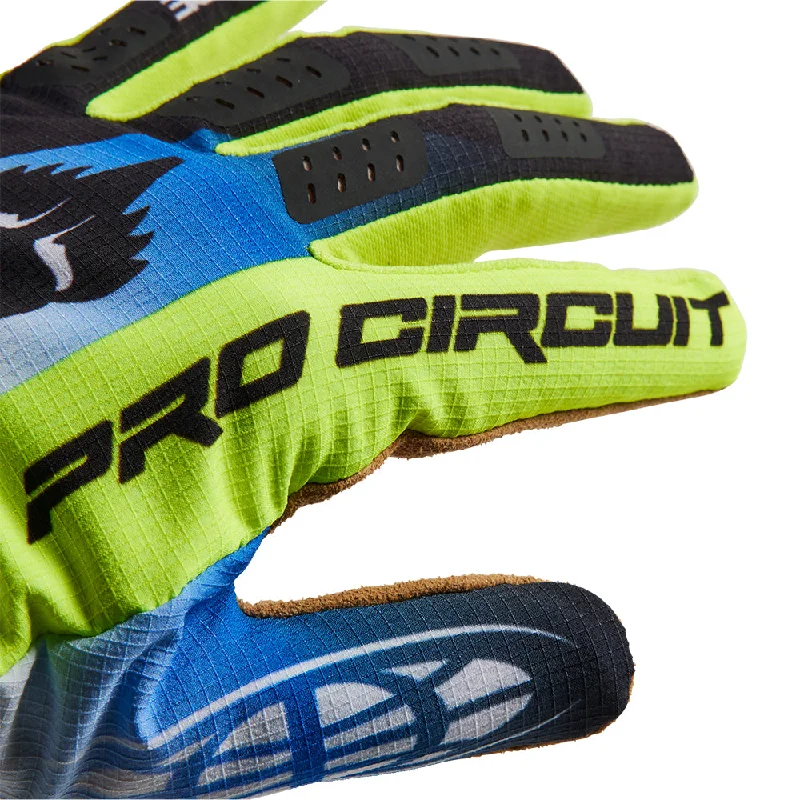 FOX PC FLEXAIR FOYL GLOVES [BLACK/WHITE]