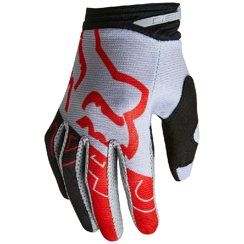 FOX YOUTH 180 SKEW GLOVES [STEEL GREY] YXS