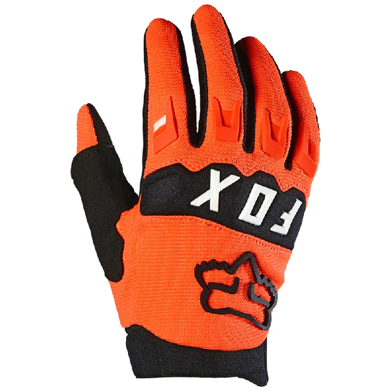 FOX YOUTH DIRTPAW GLOVES [FLO ORANGE] YM