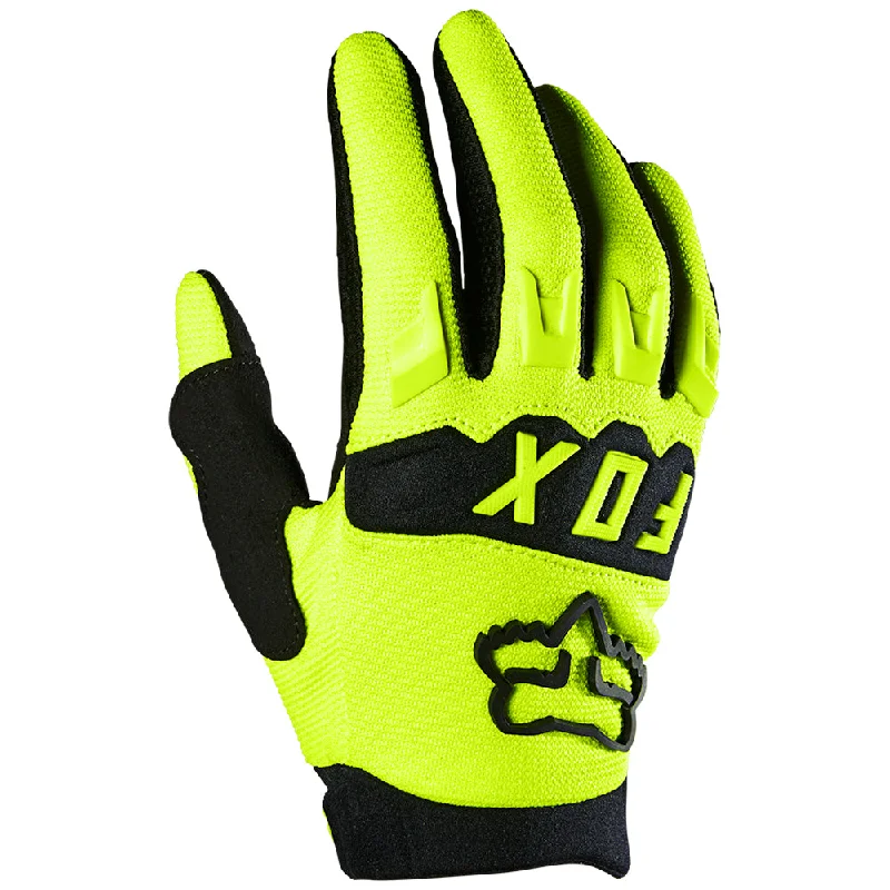 FOX YOUTH DIRTPAW GLOVES [FLO YELLOW]