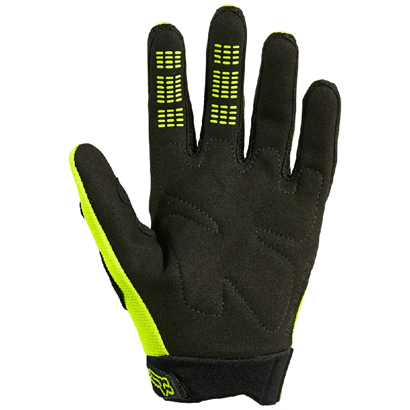 FOX YOUTH DIRTPAW GLOVES [FLO YELLOW]