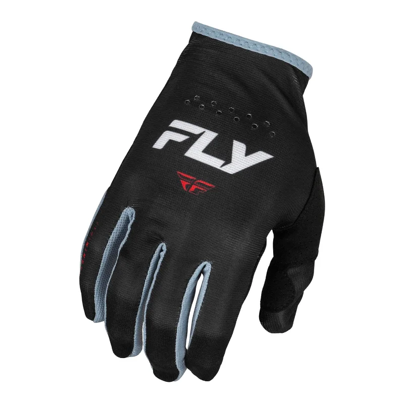 Fly Racing 2024 Lite Gloves - Black / White / Red