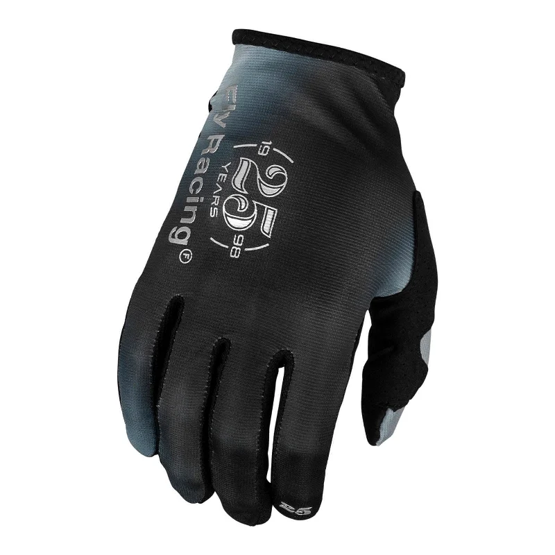 Fly Racing 2024 Lite S.E. Legacy Gloves - Light Grey / Black