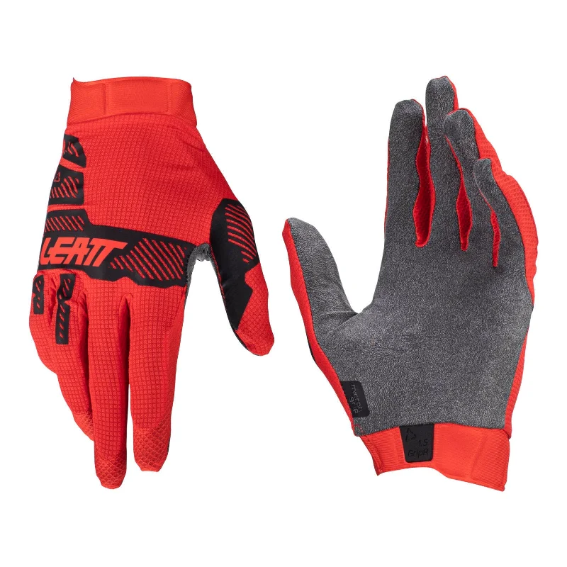 Leatt 2024 1.5 GripR Moto Glove - Red