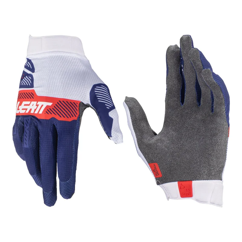 Leatt 2024 1.5 GripR Moto Glove - Royal