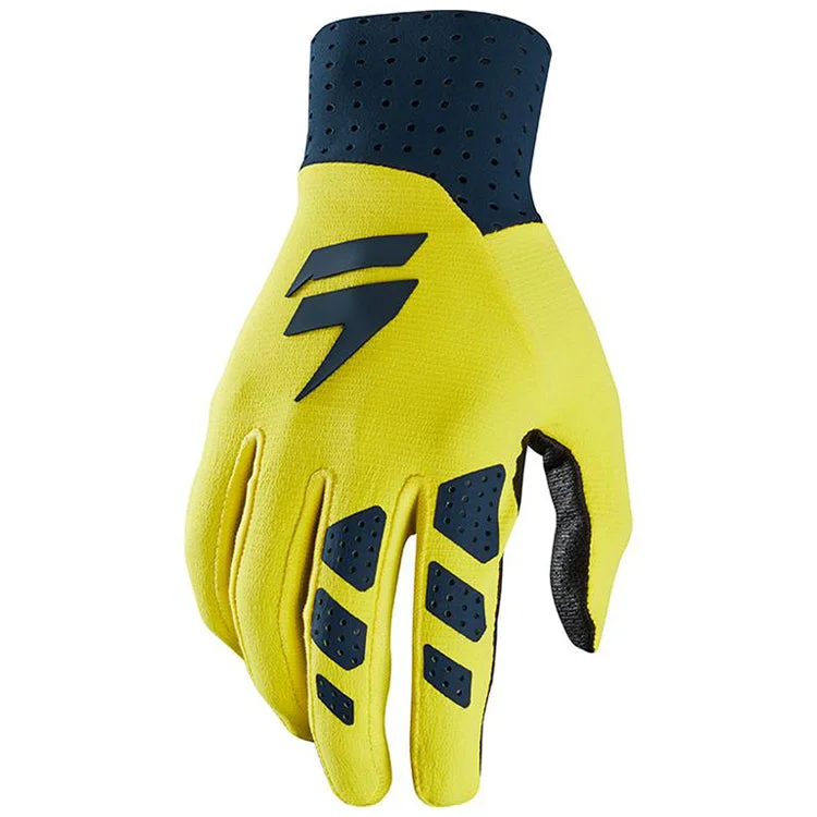 SHIFT 3LUE LABEL AIR GLOVES NAVY/YELLOW