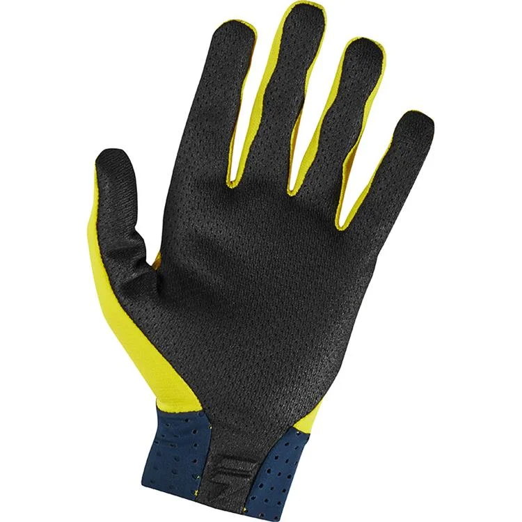 SHIFT 3LUE LABEL AIR GLOVES NAVY/YELLOW