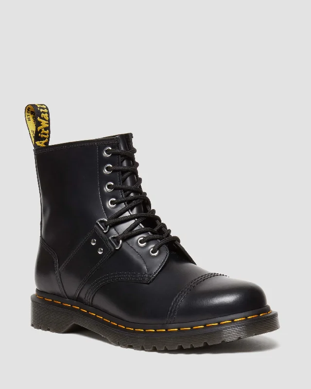 1460 HARDWARE POLISHED SMOOTH LEATHER BOOTS