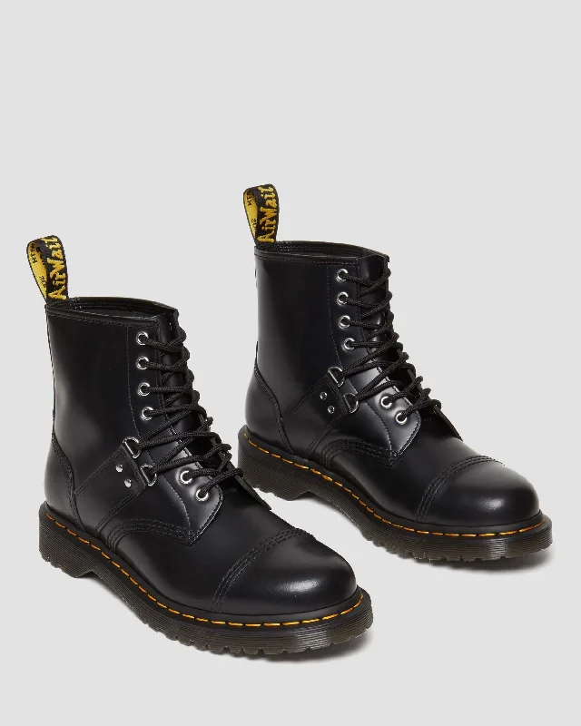 1460 HARDWARE POLISHED SMOOTH LEATHER BOOTS