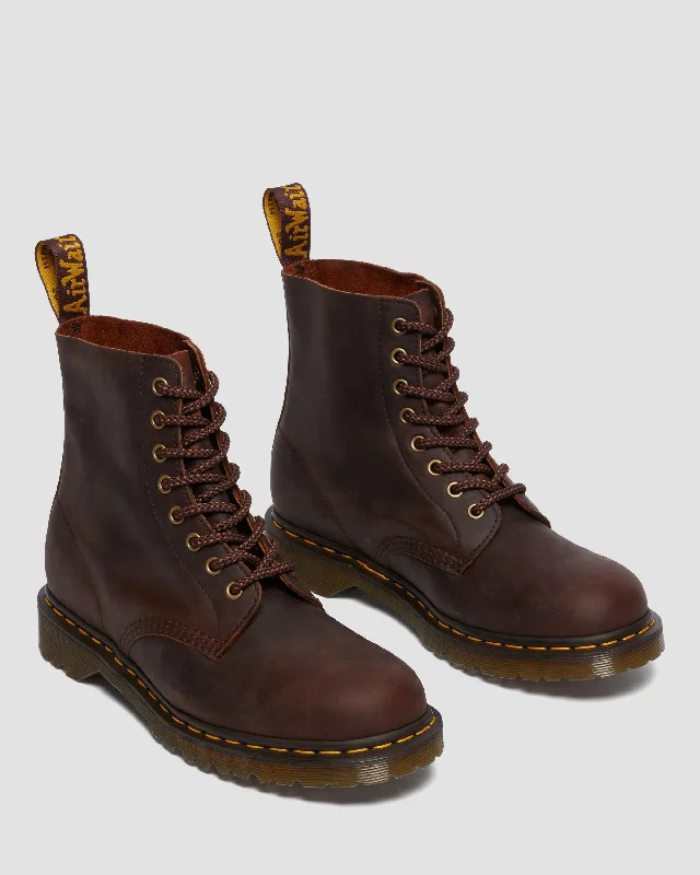 1460 Pascal Waxed Full Grain Leather Boots